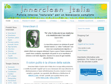 Tablet Screenshot of innerclean.it